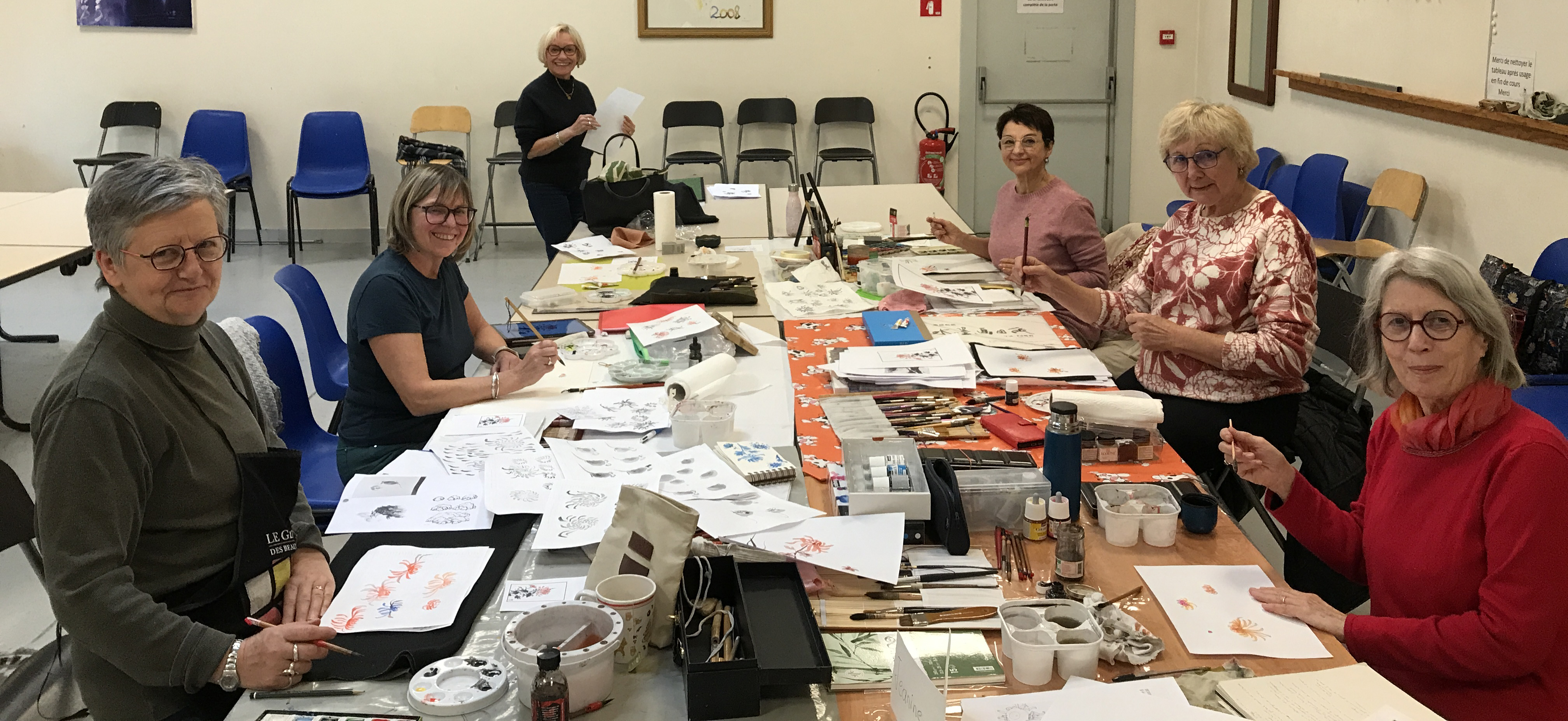 Cliquez ici pour agrandir l'image Sumi-e avec Solveig Mulligan